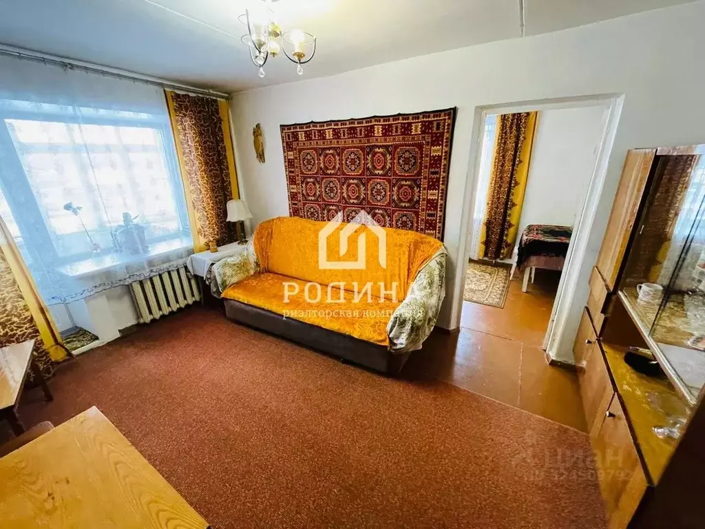 3-к кв. Хабаровский край, Комсомольск-на-Амуре ул. Кирова, 69/2 (50.3 ... - Фото 1