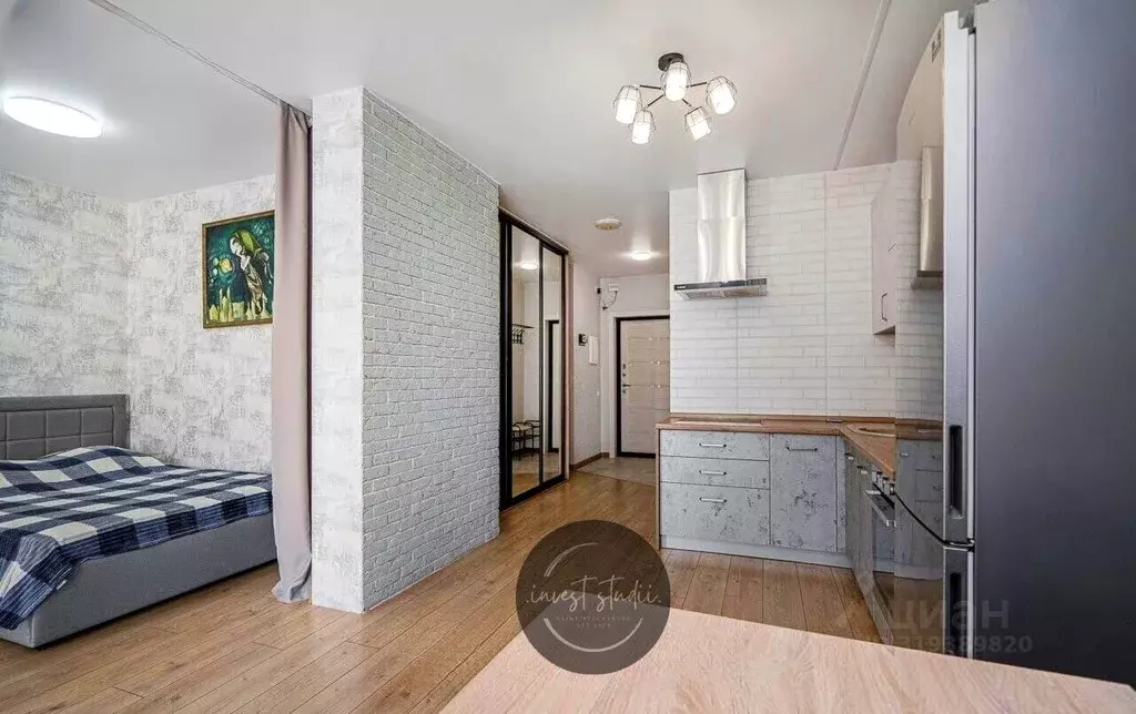 Студия Санкт-Петербург Ковенский пер., 13Б (27.8 м) - Фото 1