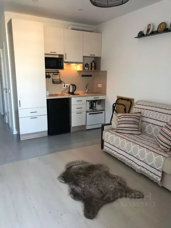 Студия Москва Тюменский проезд, 3к4 (25.0 м) - Фото 2