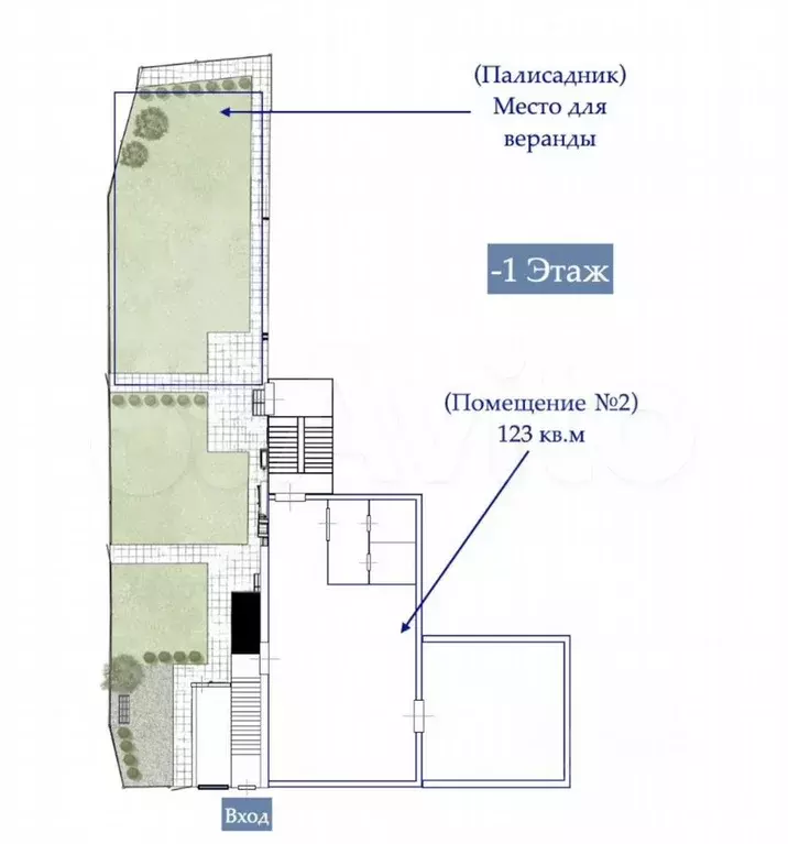 ПСН 123м2 под бар, кальянную, караоке у м. Маяковс - Фото 0