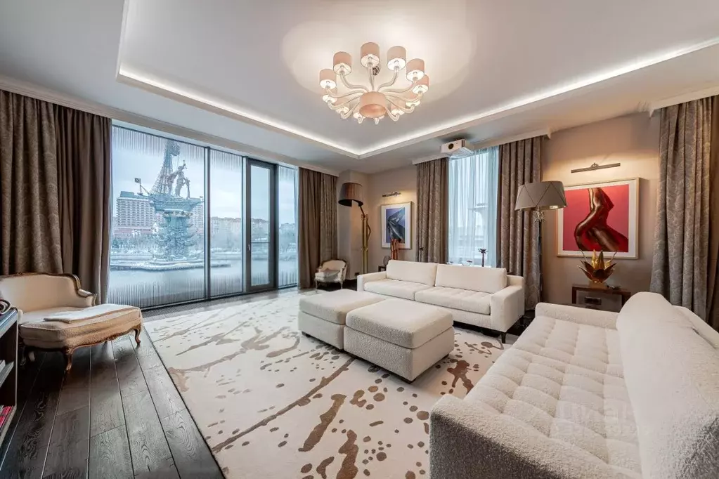 2-к кв. Москва Пречистенская наб., 17-19 (175.0 м) - Фото 2