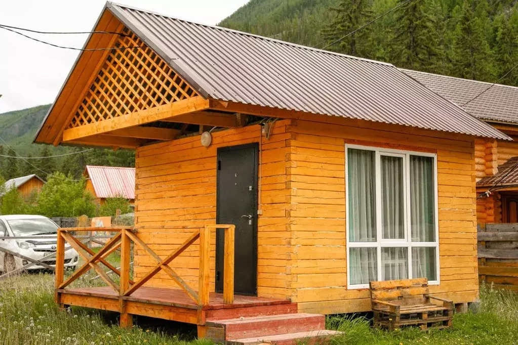 Дом в Алтай, Улаганский район, с. Акташ Лесная ул., 1Б (17 м) - Фото 1
