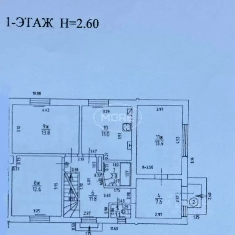 Дом в Калининградская область, Мамоново Колхозная ул., 8 (136 м) - Фото 1