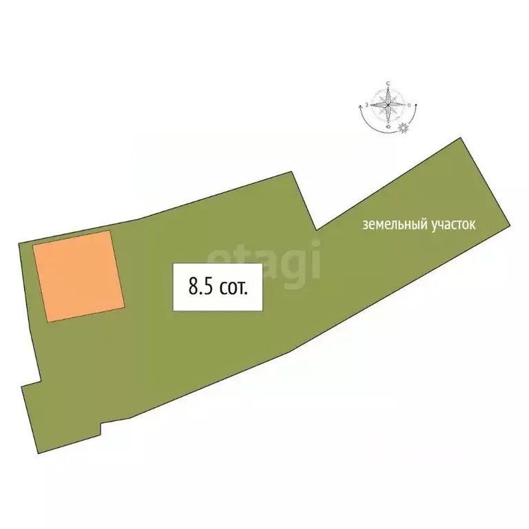 Участок в Алтай, Майминский район, пос. Дубровка Набережная ул., 14 ... - Фото 1