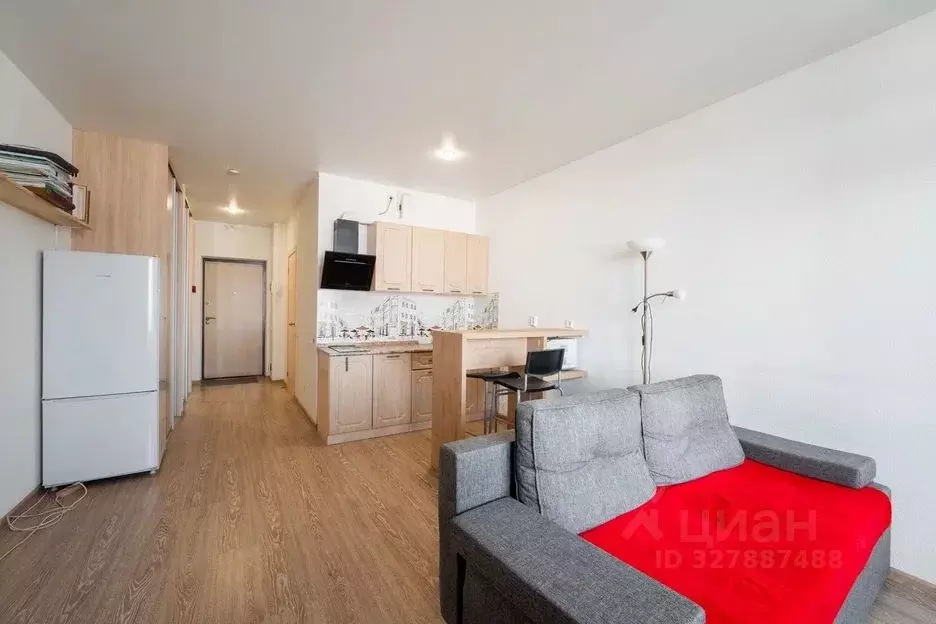 Студия Свердловская область, Екатеринбург Уктус жилрайон, Светлый мкр, ... - Фото 1