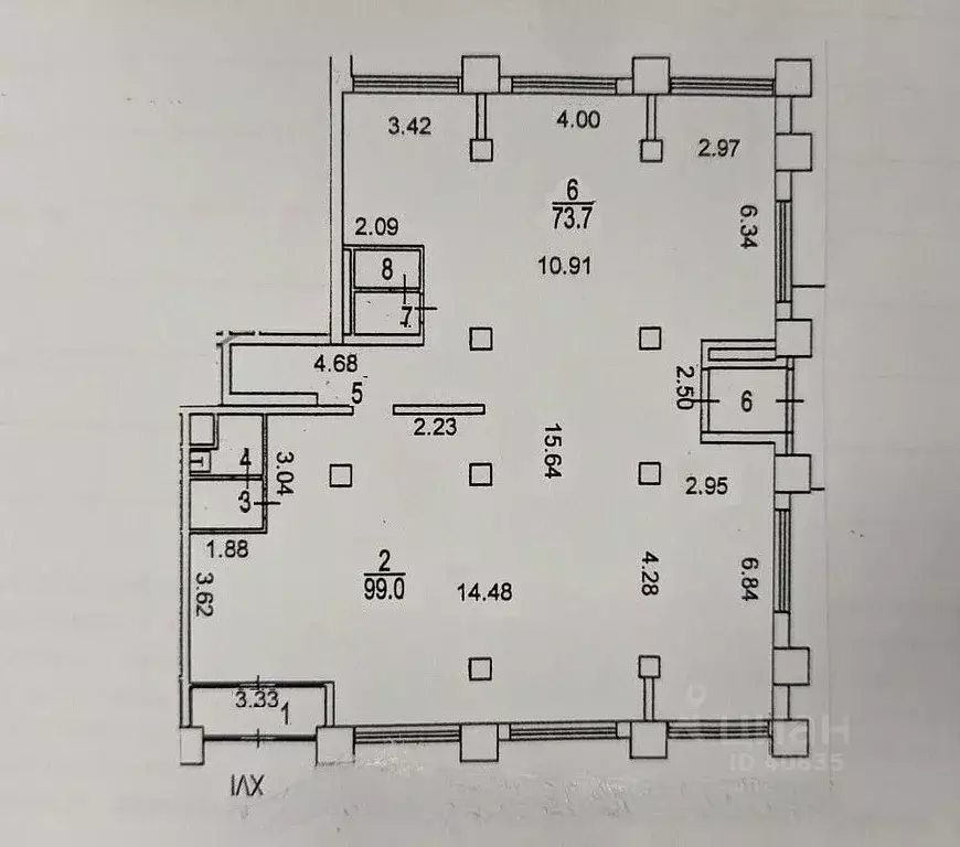 Торговая площадь в Москва Часовая ул., 19к3 (194 м) - Фото 1
