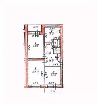 3-к кв. Марий Эл, Йошкар-Ола Ленинский просп., 27А (84.7 м) - Фото 1