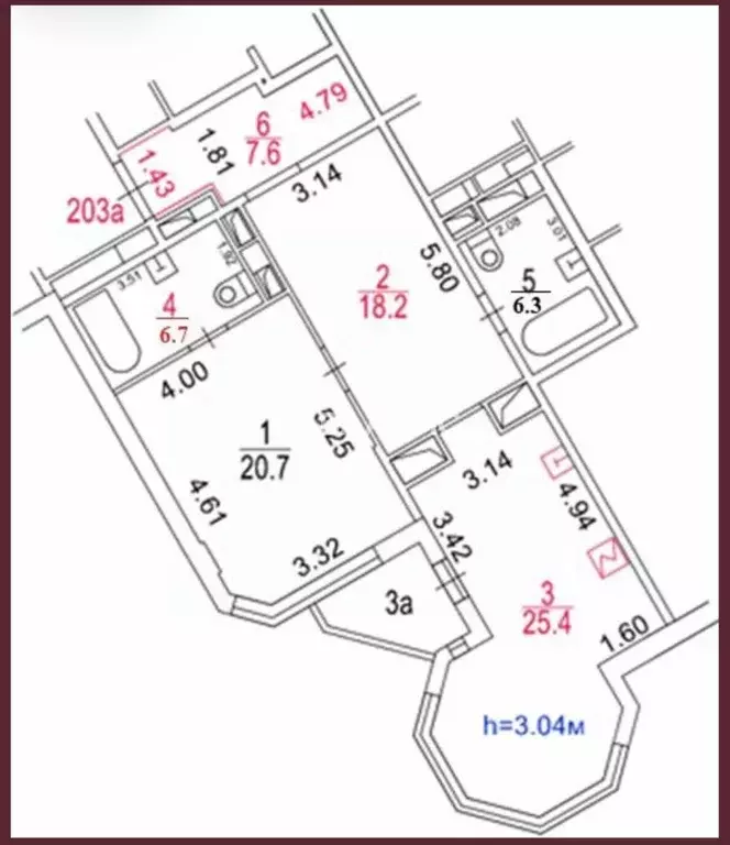1-к кв. Москва ул. Архитектора Власова, 6 (84.9 м) - Фото 2