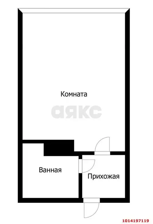 Квартира-студия: Краснодар, улица Ивана Беличенко, 89 (20.1 м) - Фото 0