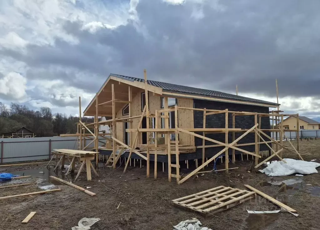 Дом в Московская область, Чехов муниципальный округ, д. Ермолово  (80 ... - Фото 1