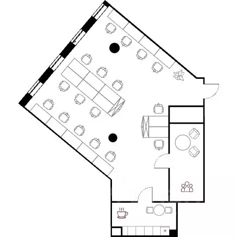 Офис в Москва Окская ул., 9 (119 м) - Фото 1