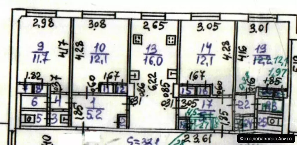 2-к кв. Московская область, Подольск Климовск мкр, ул. Революции, 1 ... - Фото 1