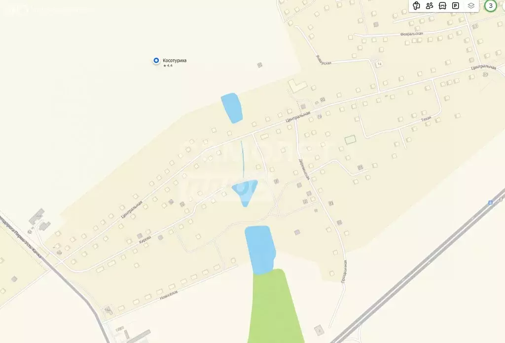 Участок в Пермский муниципальный округ, деревня Косотуриха, ... - Фото 1