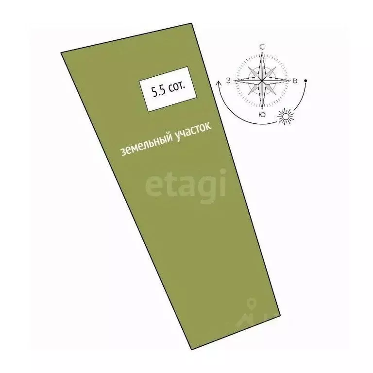 Участок в Свердловская область, Кушва Лесная поляна КС,  (5.5 сот.) - Фото 1