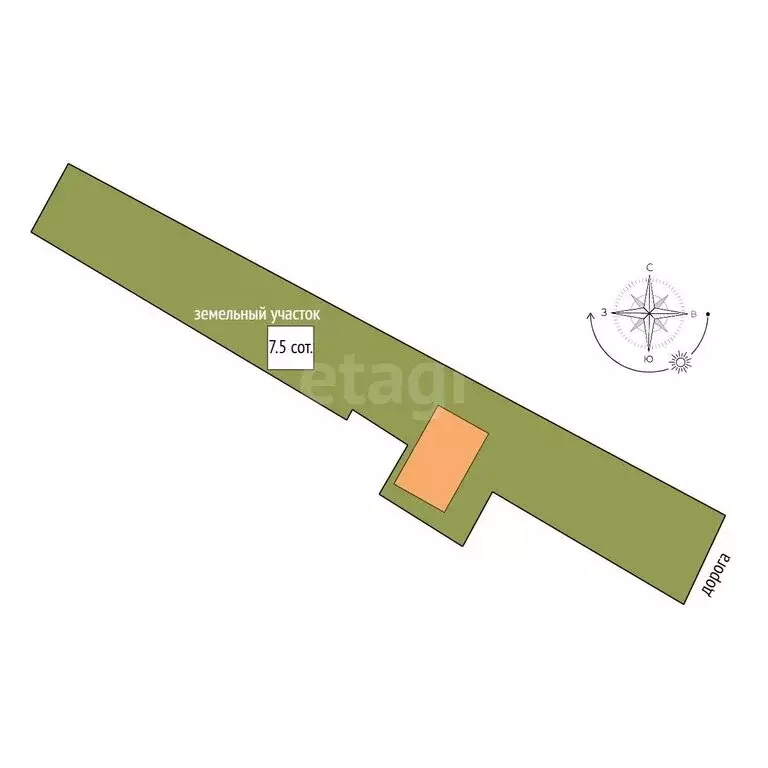 Дом в Беляниново, Центральная улица, 1 (59 м) - Фото 0