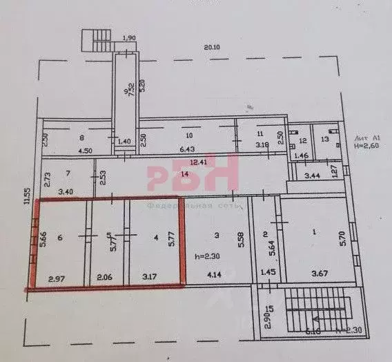 Помещение свободного назначения в Пензенская область, Пенза ул. ... - Фото 2