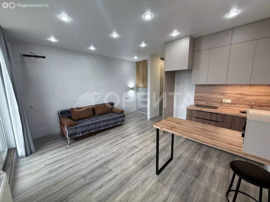 Квартира-студия: Тюмень, улица Василия Малкова, 21 (27.5 м) - Фото 2