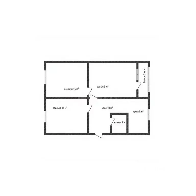 3-к кв. Адыгея, Майкоп Депутатская ул., 2 (70.5 м) - Фото 2