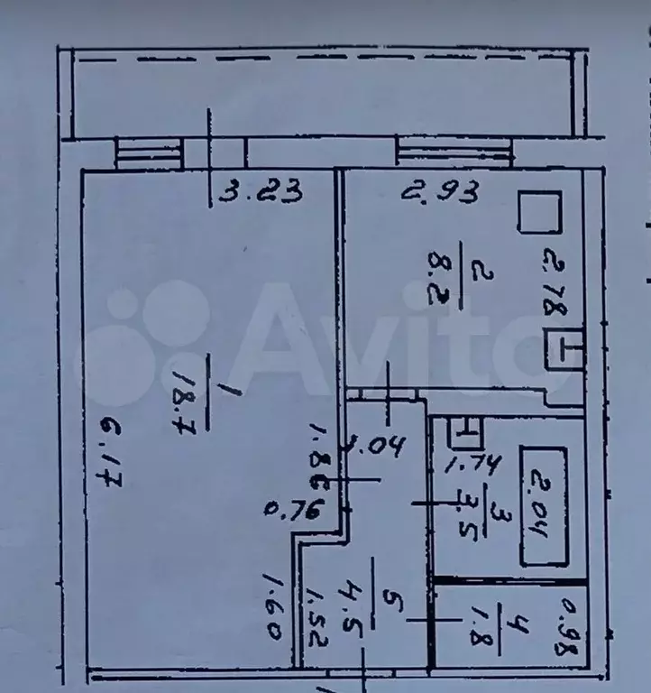 1-к. квартира, 36,7 м, 5/9 эт. - Фото 0