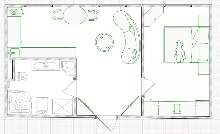 2-к кв. Москва Овчинниковская наб., 18/1С1 (58.0 м) - Фото 1