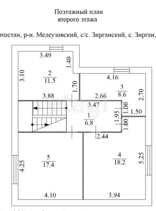 Дом в село Зирган, Солнечная улица (128.7 м) - Фото 2