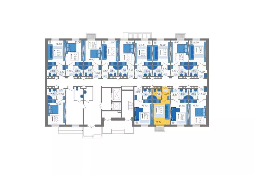 Квартира-студия: Сочи, улица Искры, 88к8 (24.8 м) - Фото 1