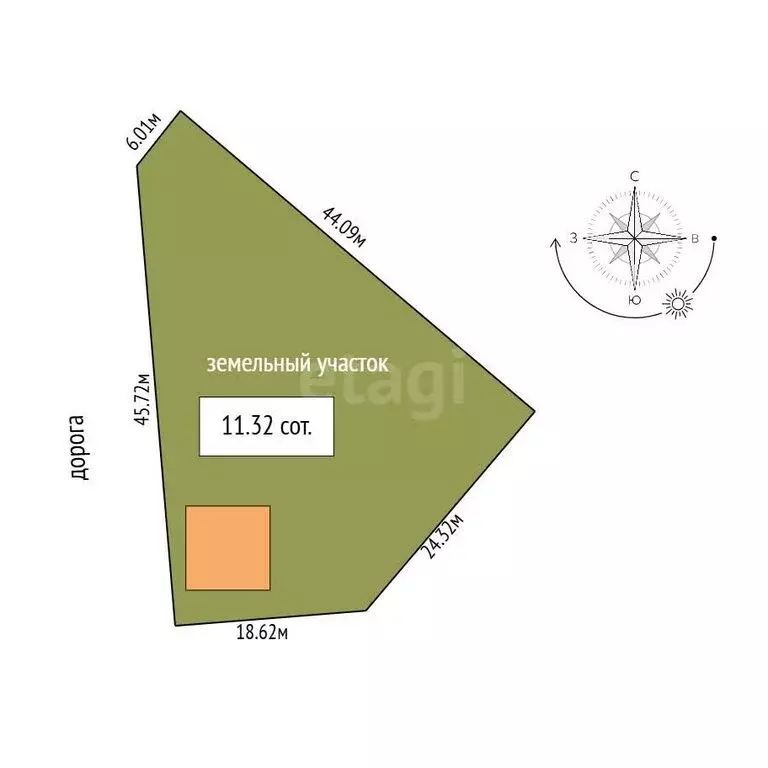 Дом в Республика Марий Эл, городской округ Йошкар-Ола, деревня ... - Фото 2