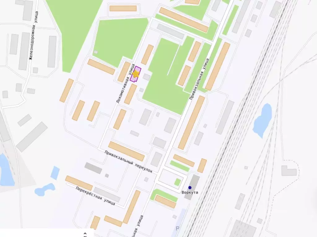 Участок в Коми, Воркута Локомотивная ул. (6.0 сот.) - Фото 1