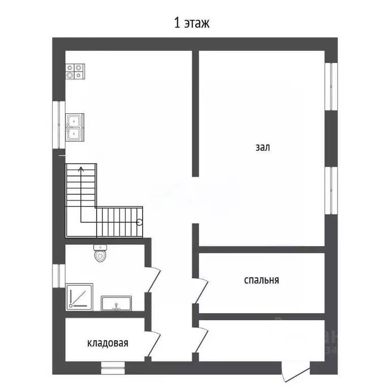Дом в Тюменская область, Тюменский муниципальный округ, с. Горьковка  ... - Фото 2