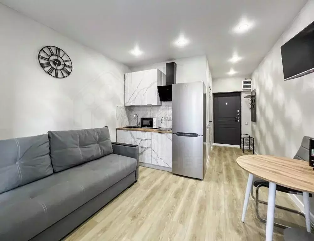 Студия Иркутская область, Иркутск ул. Красноказачья, 23/3 (24.0 м) - Фото 1
