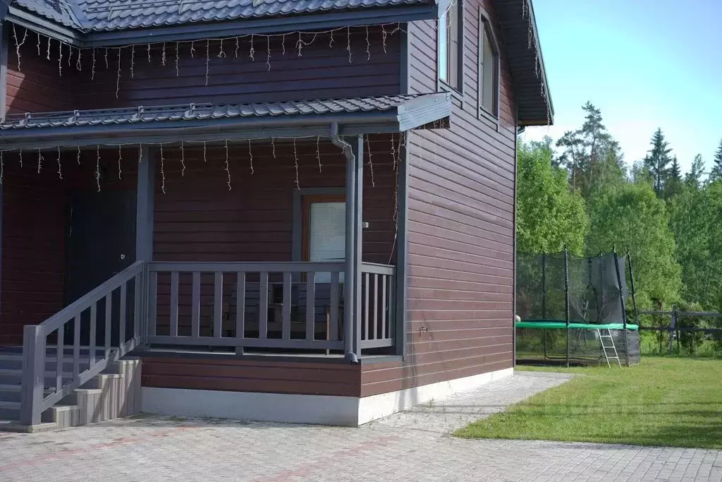 Дом в Ленинградская область, Приозерский район, Сосновское с/пос, д. ... - Фото 2