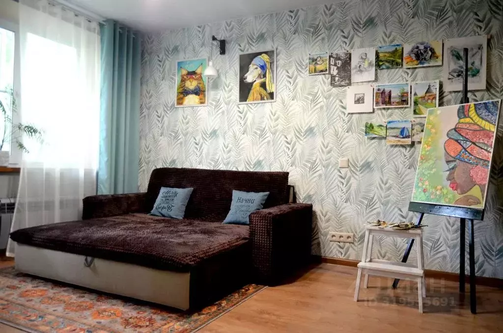 1-к кв. Тульская область, Тула ул. Пузакова, 40 (33.0 м) - Фото 1