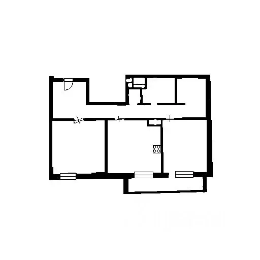 3-к кв. Москва Миклухо-Маклая ул., 34 (86.0 м) - Фото 2