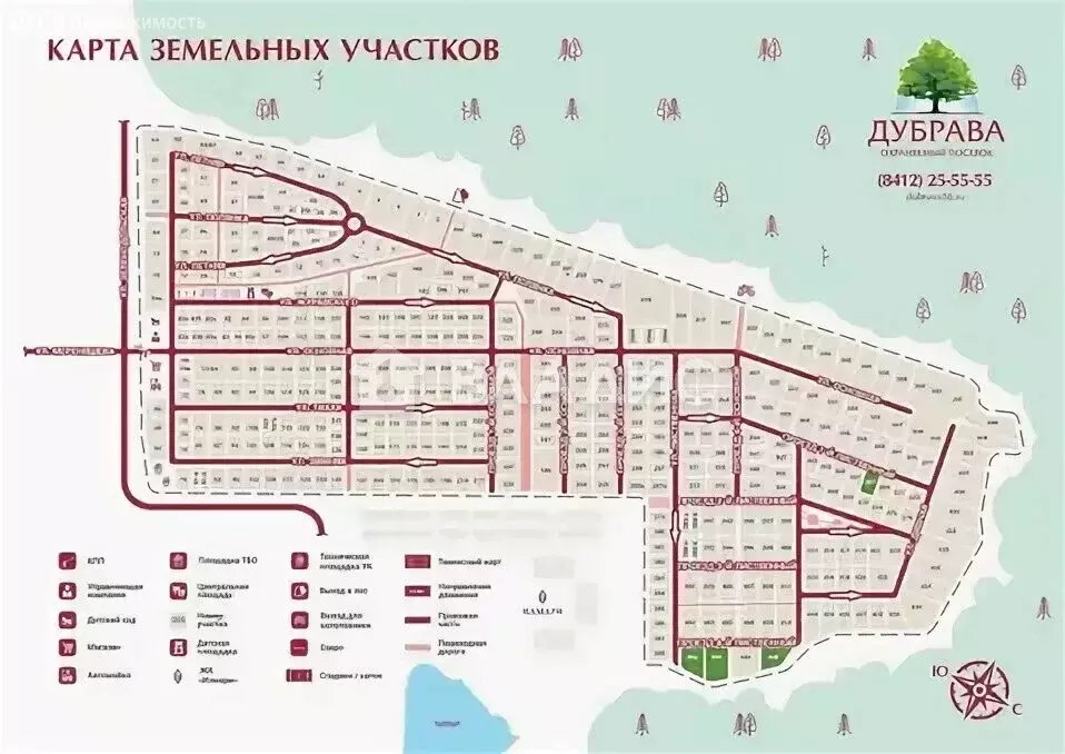 Участок в Пенза, Лиственная улица (15 м) - Фото 2