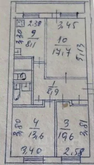 3-к кв. Крым, Симферопольский район, Перовское с/пос, с. Каштановое ... - Фото 2