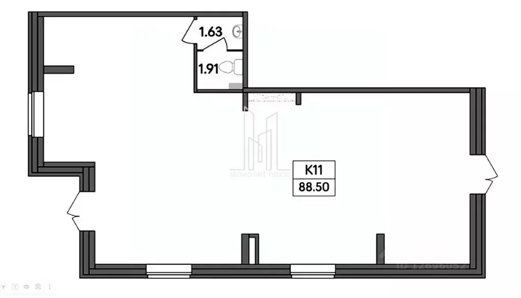 Помещение свободного назначения в Ленинградская область, Всеволожский ... - Фото 2