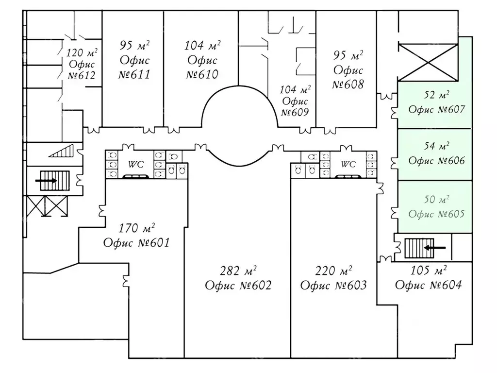 Офис в Санкт-Петербург Выборгская наб., 55к3 (159 м) - Фото 2