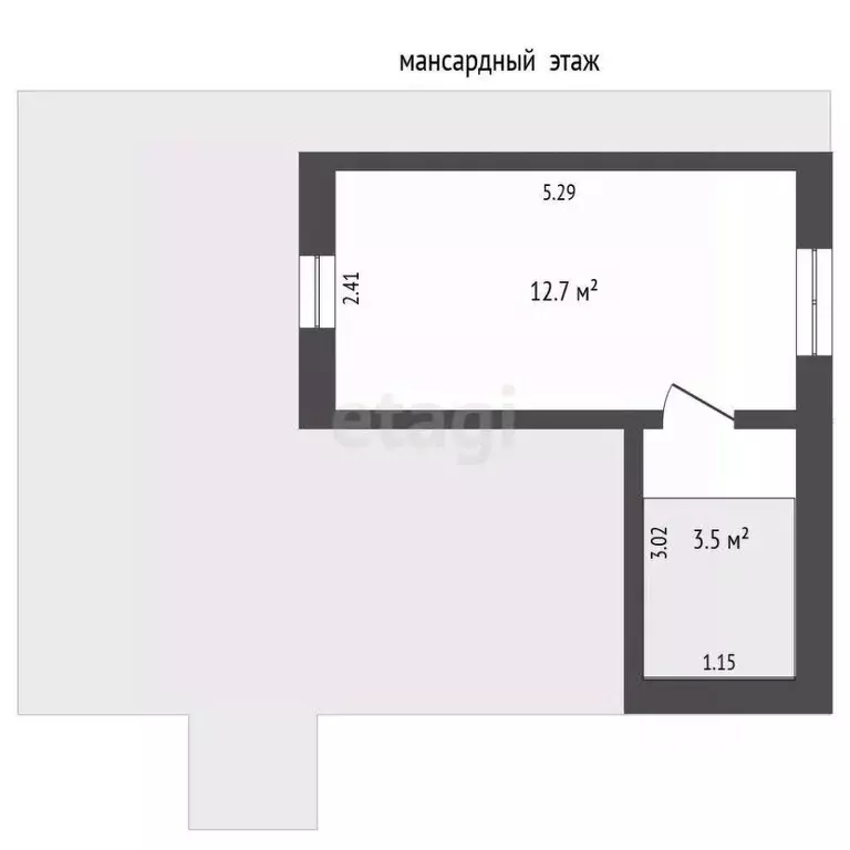 Дом в Камчатский край, Елизовский муниципальный округ, Янтарь СНТ  (61 ... - Фото 2
