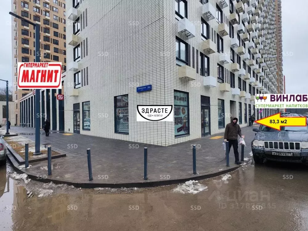 Торговая площадь в Москва Муравская ул., 38Бк3 (83 м) - Фото 0