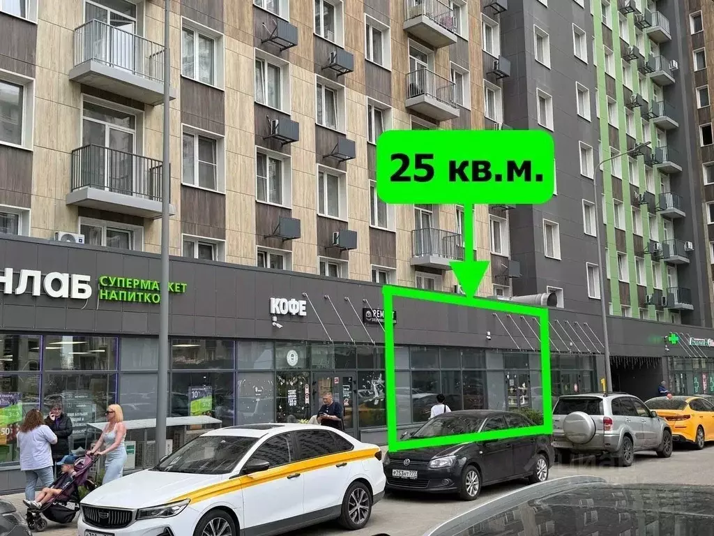 Помещение свободного назначения в Москва Березовая аллея, 19к3 (25 м) - Фото 1