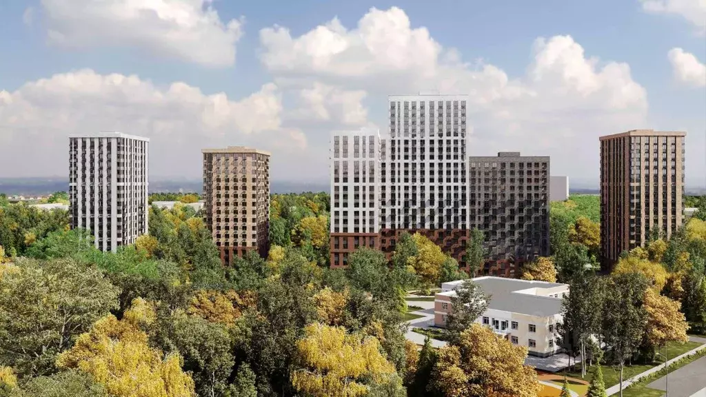 2-к кв. Татарстан, Казань ул. Рауиса Гареева (35.26 м) - Фото 1