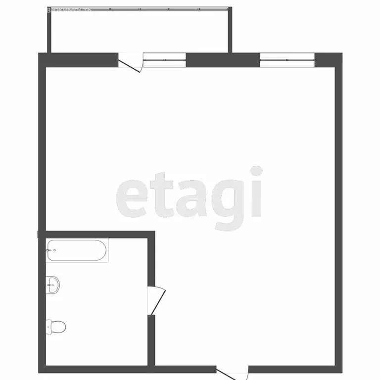 Квартира-студия: Сочи, улица Макаренко, 8Б/7 (27.2 м) - Фото 0