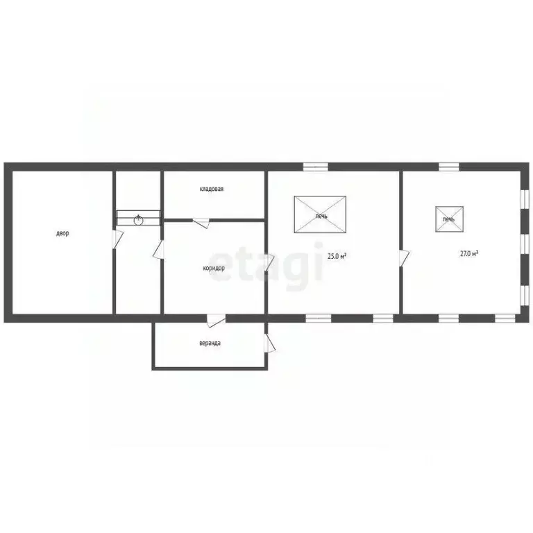 Дом в Вологодская область, Кадуйский муниципальный округ, д. Бойлово ... - Фото 2