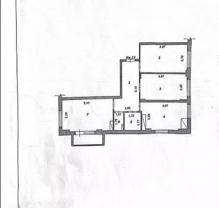 3-к кв. Белгородская область, Строитель Яковлевский городской округ, ... - Фото 2
