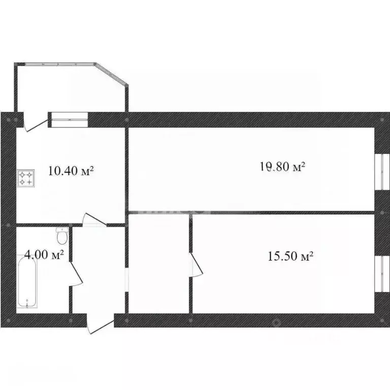 2-к кв. Ханты-Мансийский АО, Сургут ул. Семена Билецкого, 6 (65.0 м) - Фото 1