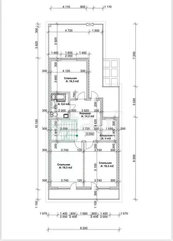 Дом в станица Анапская, улица Шевченко (204 м) - Фото 2