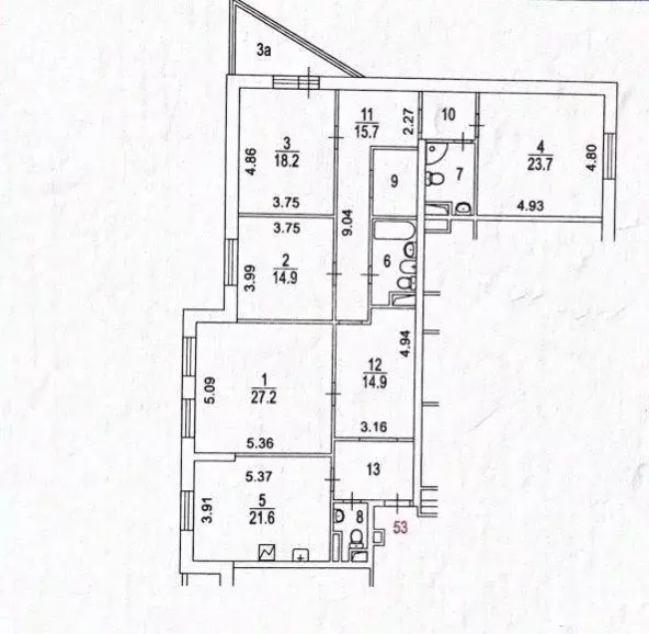 4-к кв. Москва ул. Ивана Бабушкина, 10 (164.0 м) - Фото 1