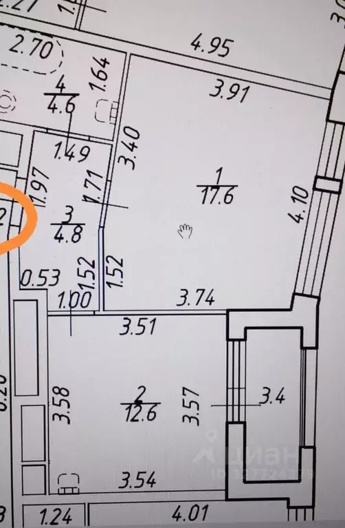 1-к кв. Санкт-Петербург Планерная ул., 91к2 (39.6 м) - Фото 2