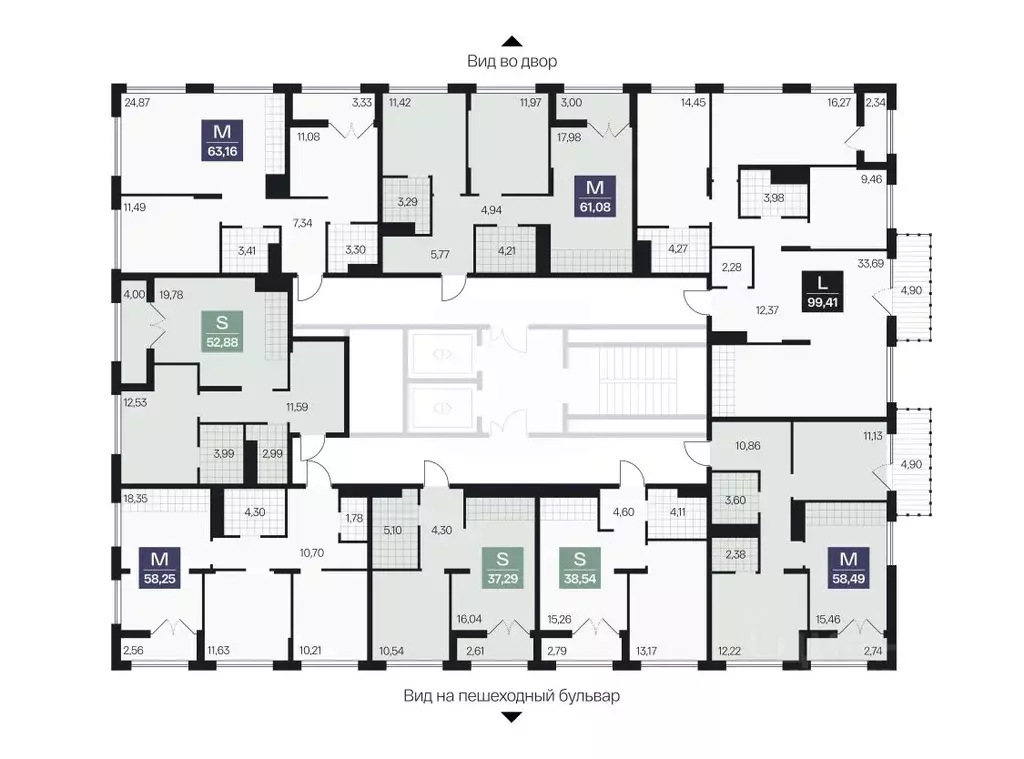 1-к кв. Волгоградская область, Волгоград просп. Имени В.И. Ленина, 59Г ... - Фото 2