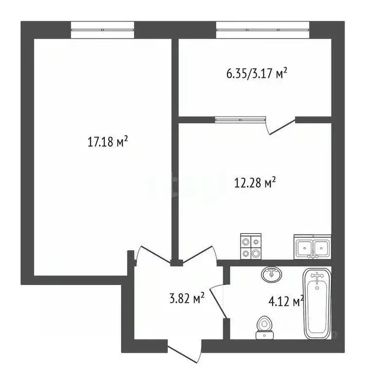 1-к кв. Ярославская область, Ярославль ул. Маланова, 23 (43.0 м) - Фото 2